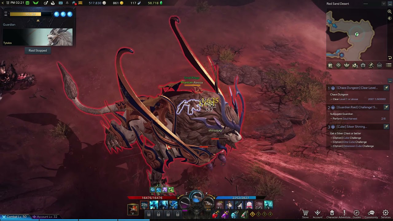Lost Ark CBT - Tytalos Solo - Gunslinger, ilvl 580