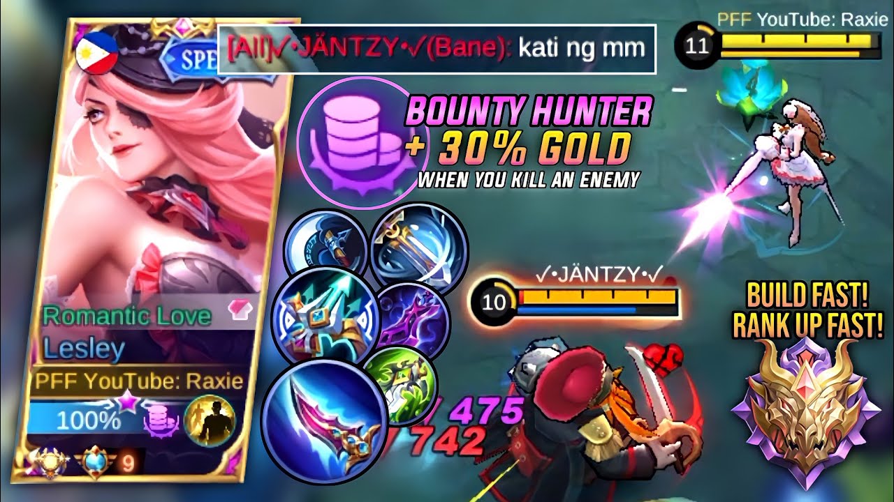 LESLEY BEST BUILDS AND EMBLEMS 2021 | TOP GLOBAL LESLEY SECRET EMBLEM TO BUILD FAST/RANK UP FAST!