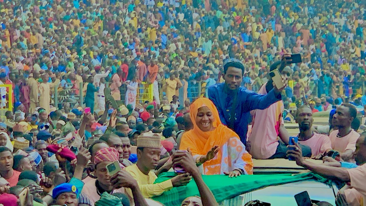 Abuja National Maulud 2024 shigar sayyada Fatiha chota filin taron mauludi kenan