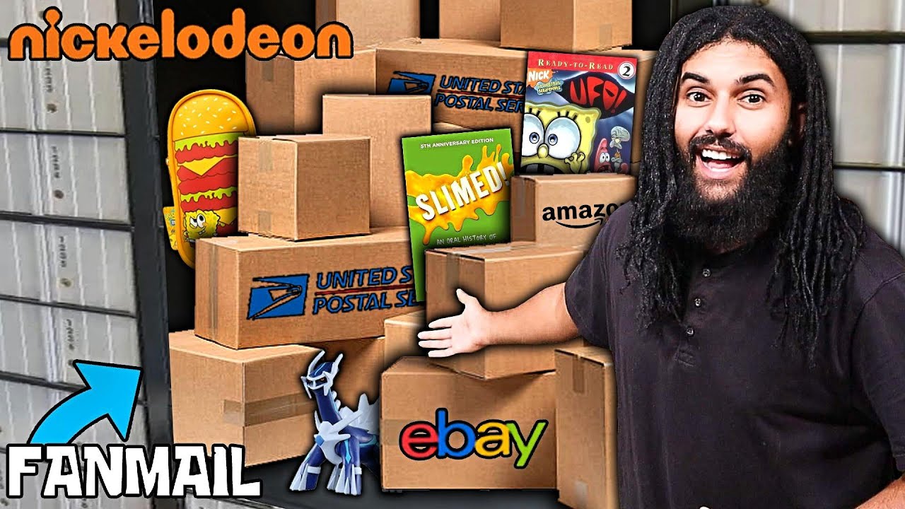MY WHOLE MAILBOX WAS FULL WITH FANMAIL!! OPENING ALL OF IT!! *NICKELODEON / 90S/00S NOSTALGIA*