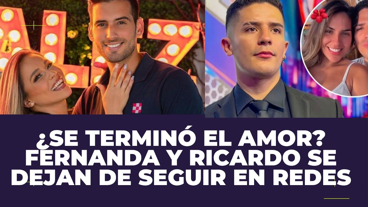 URGENTE| RUPTURA EN LA FAR&Aacute;NDULA &iquest;TERMIN&Oacute; EL MATRIMONIO DE FERNANDA Y RICARDO BLANCO? #farandula