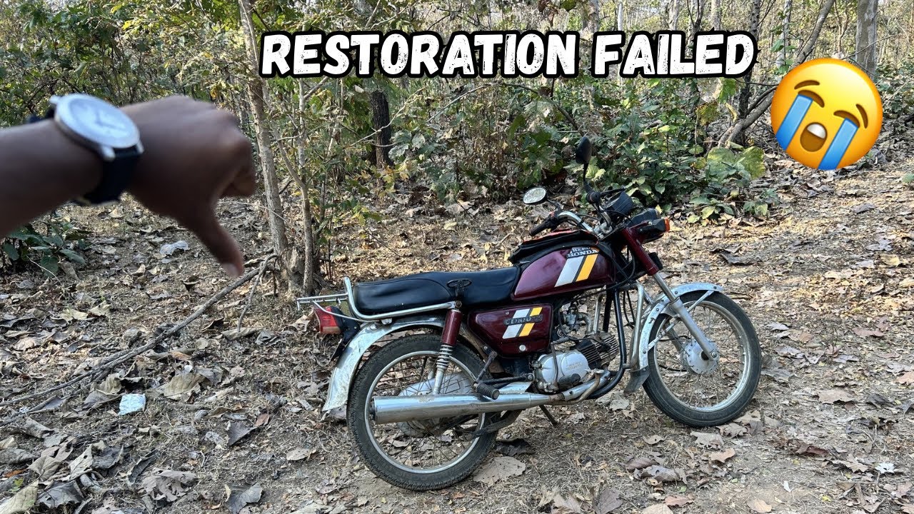 Hero Honda cd100ss Restoration Failed 😭