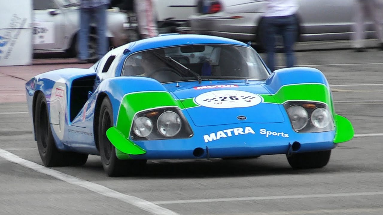 Matra MS630 Sound - Warm Up & Driving at Vernasca Silver Flag 2016