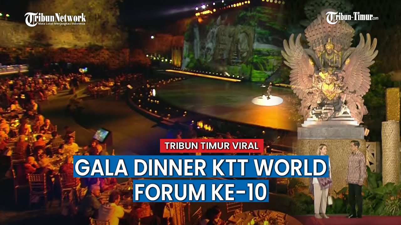 🔴 LIVE: Gala Dinner KTT World Water Forum ke-10 , Bali, 19 Mei 2024