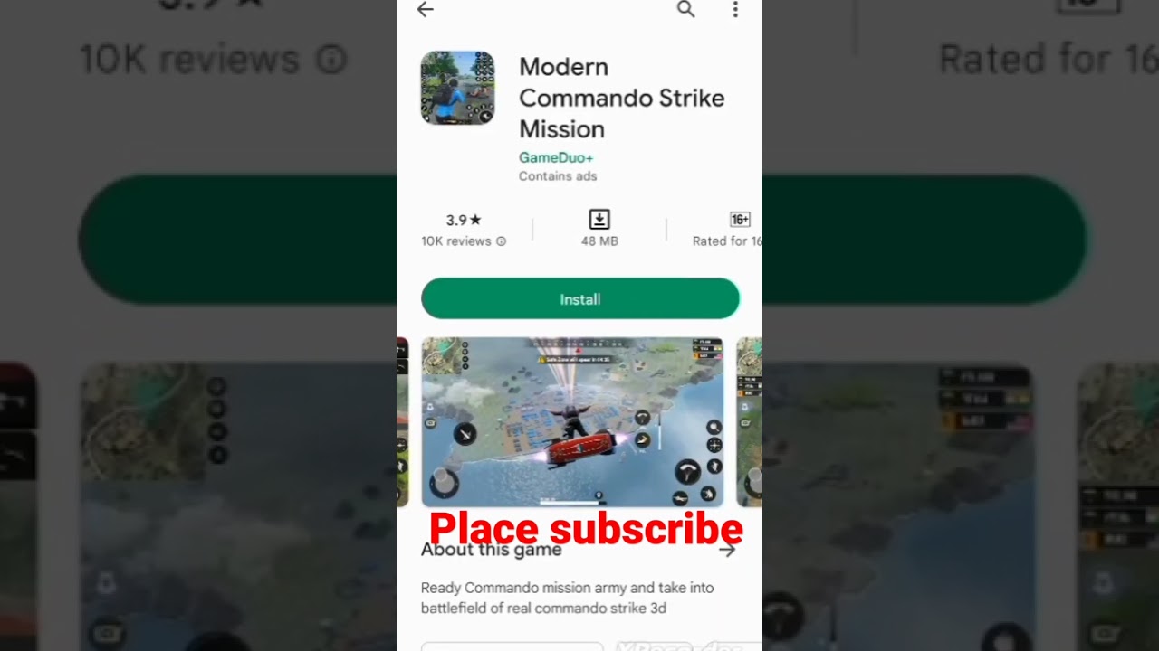 MODERN COMMANDO STRIKE MISSION🔥
