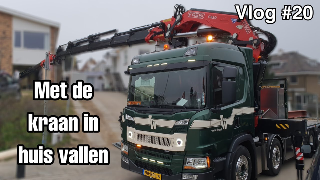 Met de kraan in huis vallen! Vlog #20