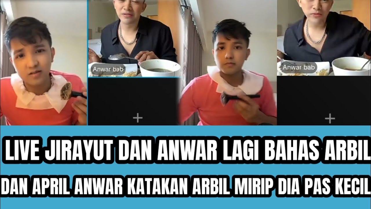 LIVE JIRAYUT DAN ANWAR LAGI BAHAS ARBIL DAN APRIL NAMA NYA MIRIP