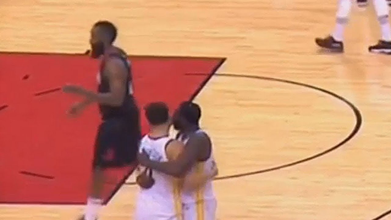 James Harden Leaves The Court Without Shaking Hands With Warriors Team After Game 7 Loss!