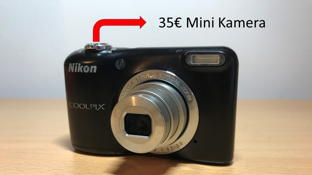 Nikon Coolpix L29 Mini Kamera Review (German)