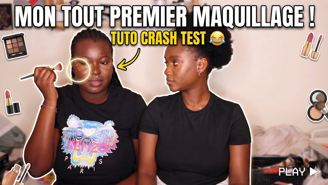 Mon tout premier maquillage avec coach Kiré