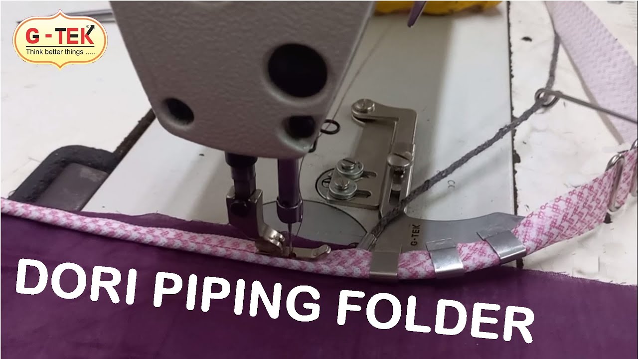 Dori Piping Folder For Pillow Cover , Dress , Kurti , Nighty , blouse #sewing