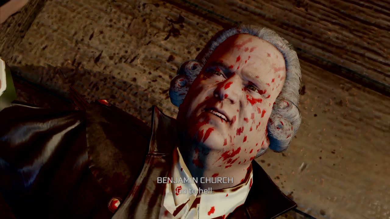 Assassin's Creed III Remastered - Connor and Haytham Kill Benjamin Church