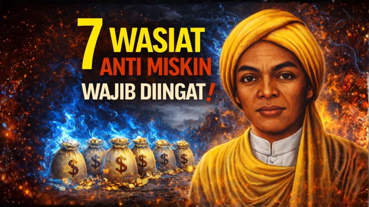 7 WASIAT ANTI MISKIN WAJIB DIINGAT ❗ Ajaran Sunan Drajat yang Masih Relevan Sampai Hari Ini.