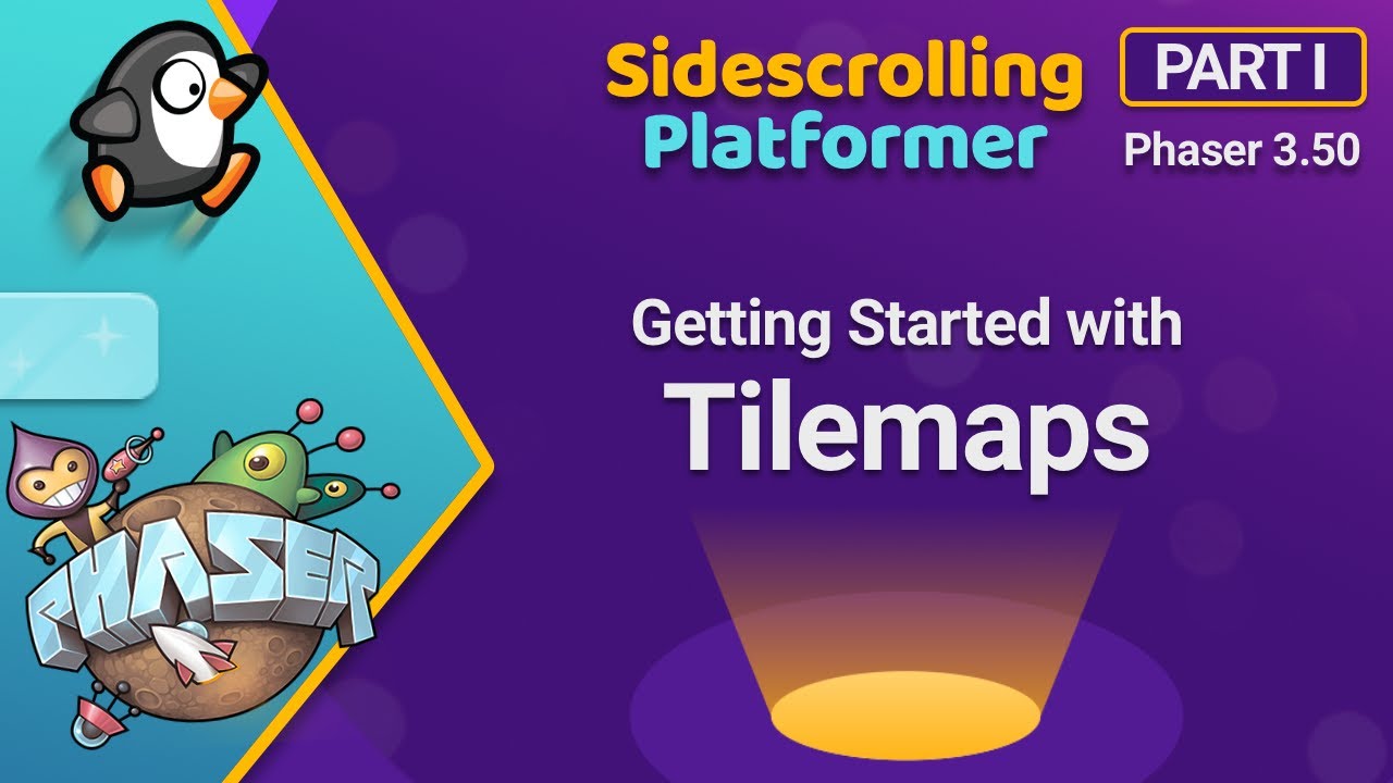 Getting Started with Tilemaps - Sidescrolling Platformer in Phaser 3 - Part 1