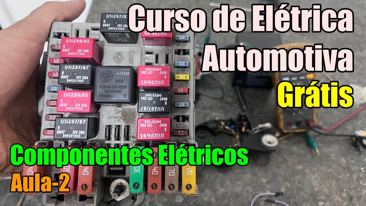 Componentes do Elétricos  - Curso de Elétrica Automotiva - Aula 2