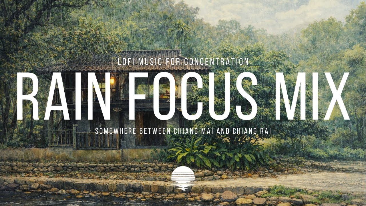 Focus in the Rain – Cozy Café Lofi Mix 🌧️