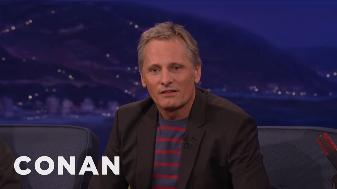 Viggo Mortensen Wanted To Be A Crow When He Grew Up | CONAN on TBS