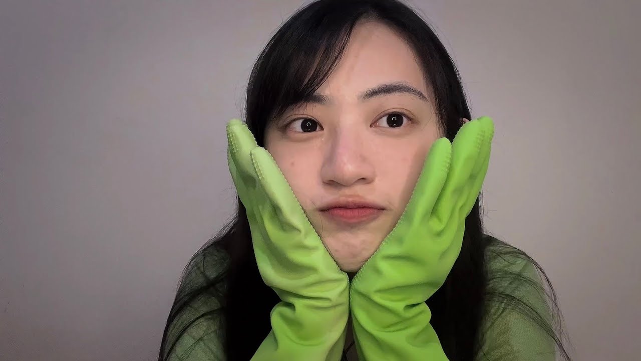 ASMR | 橡膠手套🧤出乎意料的好聽😯
