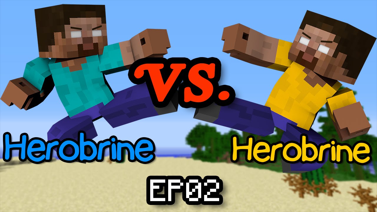 Herobrine vs Herobrine - Minecraft Part 2
