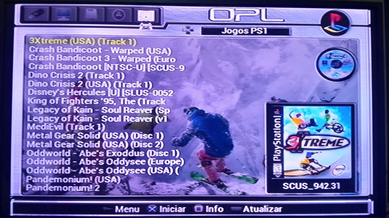 Como COLOCAR JOGOS de PS1 no PS2 Usando OPL Tutorial Simples e Fácil!
