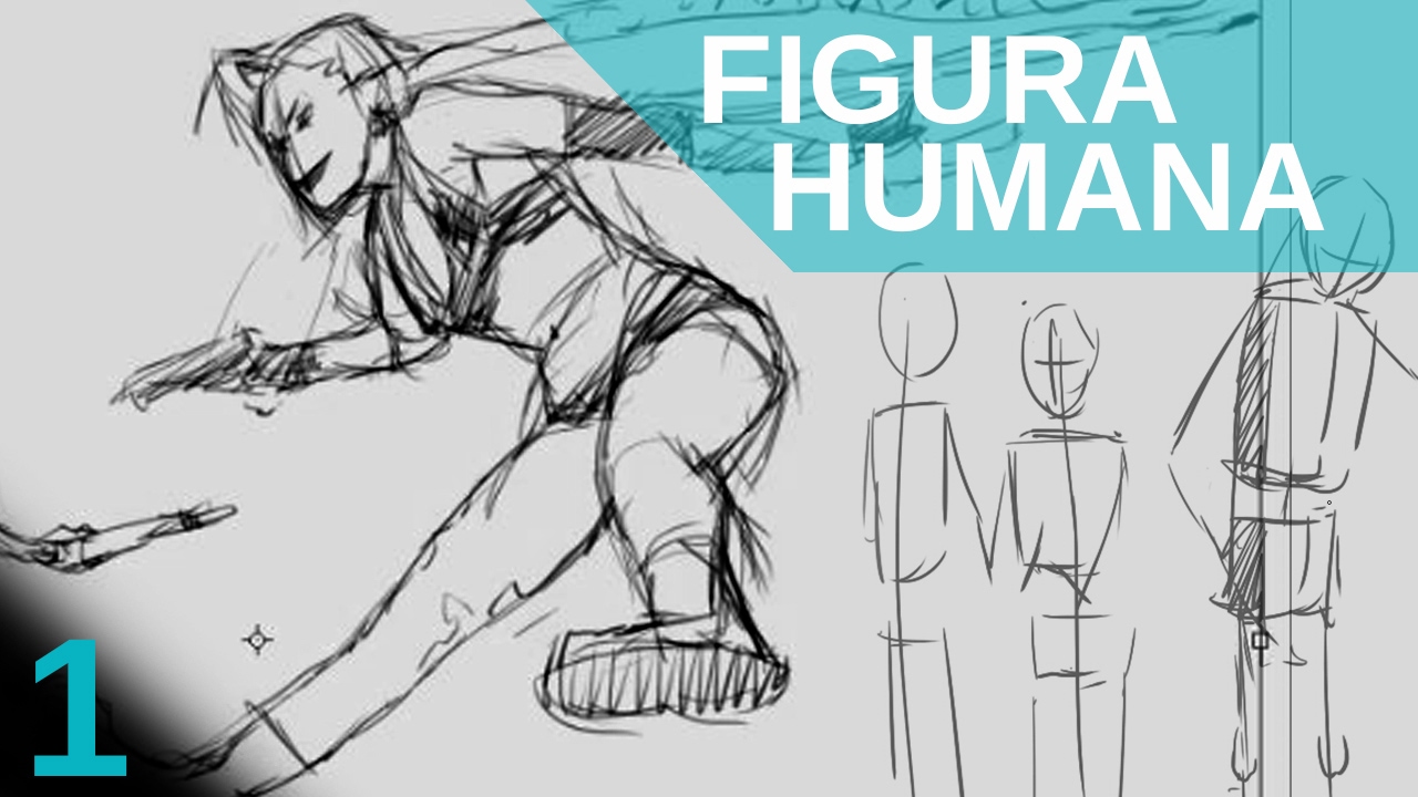 Cómo podrías dibujar FIGURA HUMANA. Lo primero que debemos hacer. Principiantes.