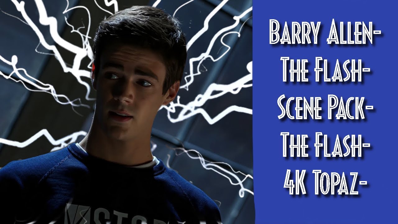 Barry Allen/The Flash Season 1 Scene Pack (4K TOPAZ!!)