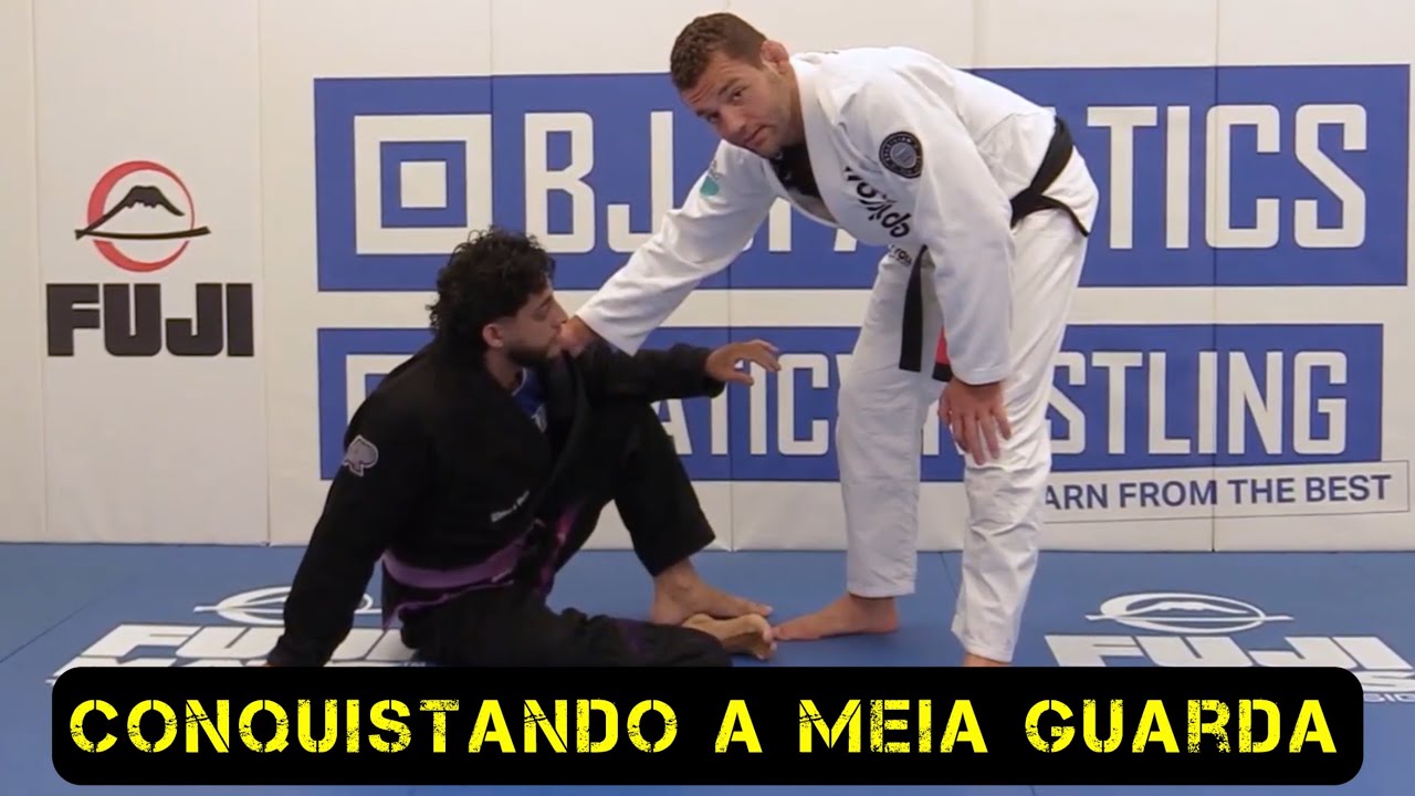Conquistando a Meia Guarda a partir da Guarda Sentado com Rayron Gracie