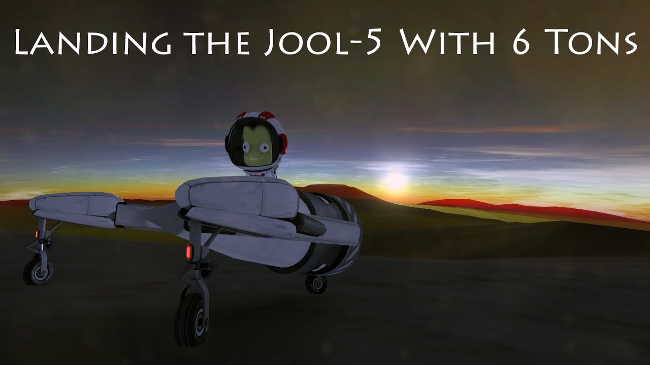 Landing on all of Jool's moons with a 6 ton spaceplane