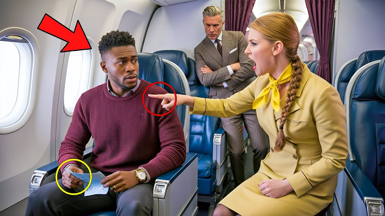 Black Passenger Accused of Scamming First-Class Ticket — Airline Stock Crashes the Same Day...