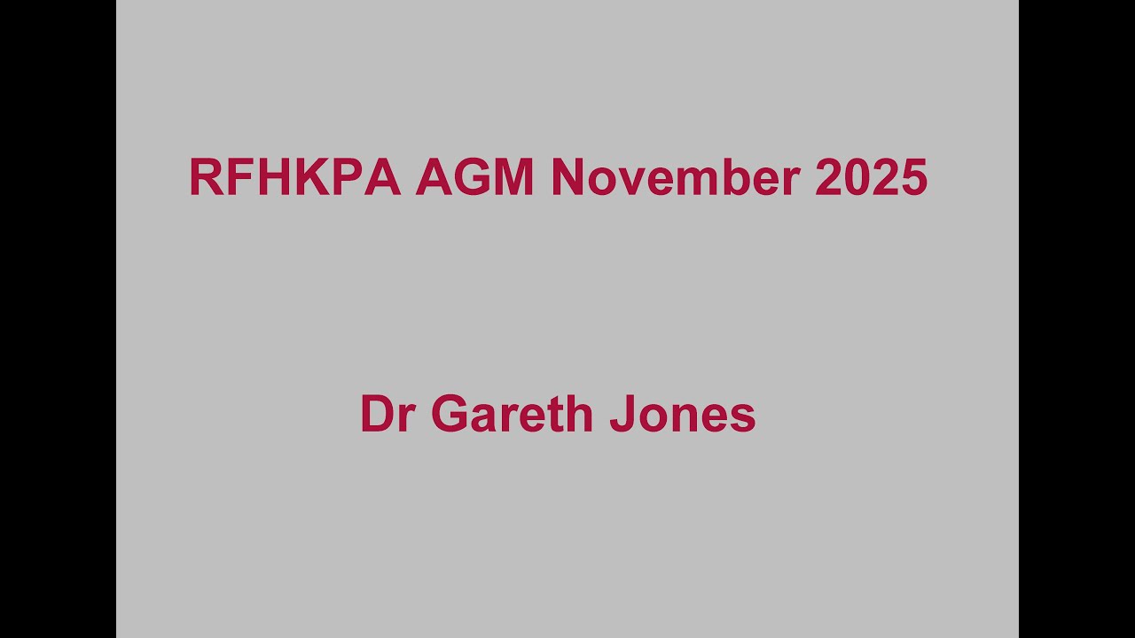 RFHKPA AGM NOV25 – “National Transplantation”