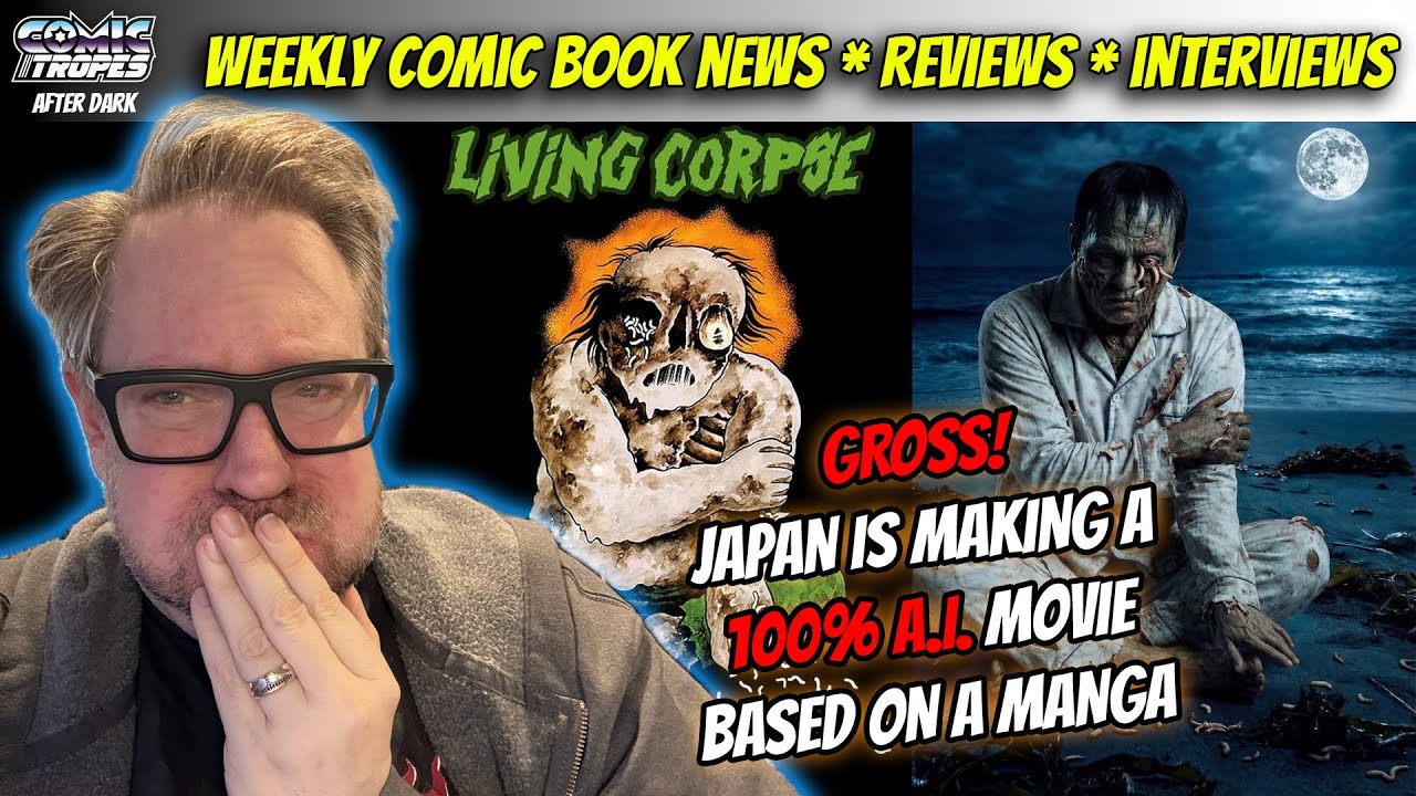 Gross! Japan is Making a 100% A.I. Movie Based on a Horror Manga! Comic Book News & Reviews!