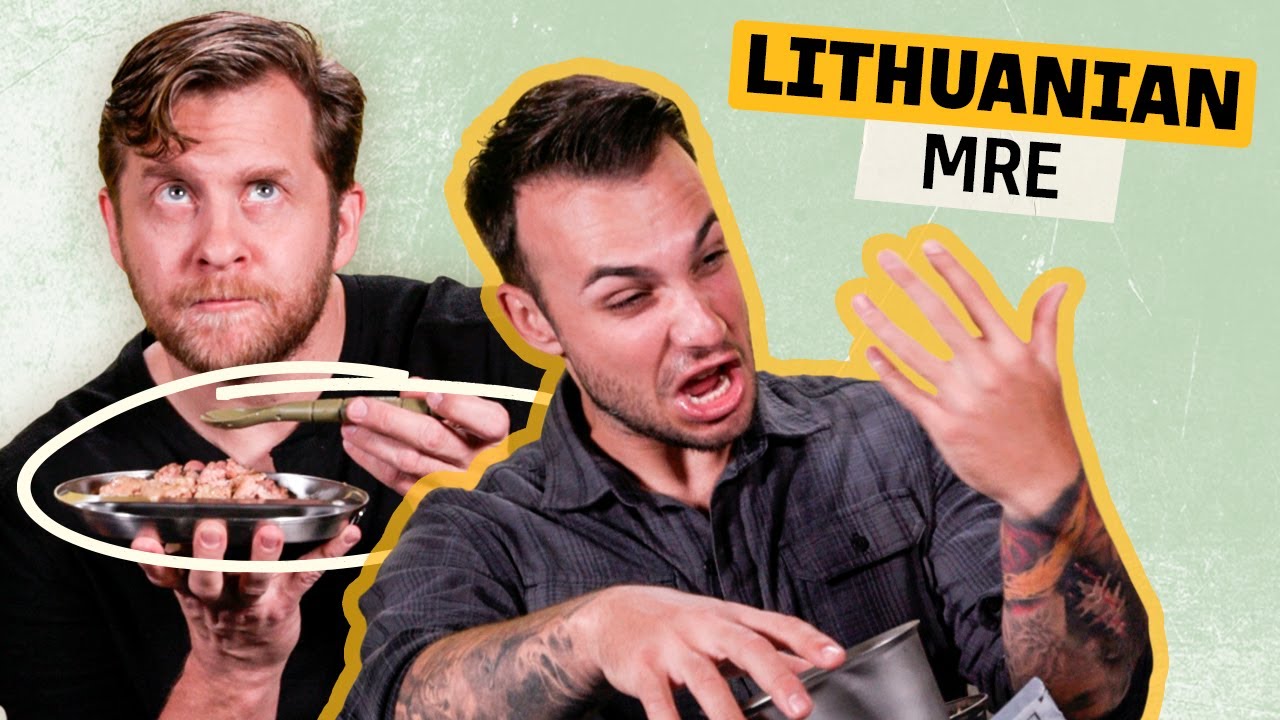 Spec Ops Eat Weird But Tasty Lithuanian Army Rations