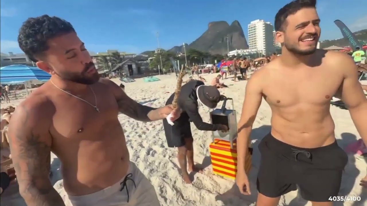 JON VLOGS, MARCO, NZAO E JHOW NA PRAIA NO RJ!