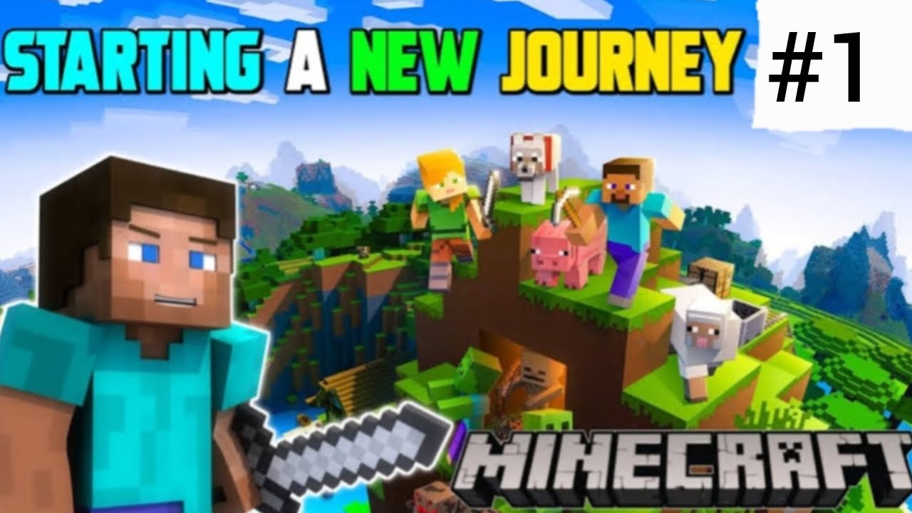 I Start A New Journey In Minecraft #1|MINECRAFT|