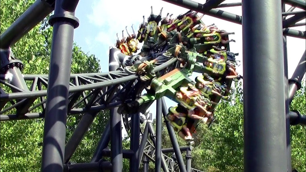 Tornado off-ride HD Parque de Atracciones de Madrid