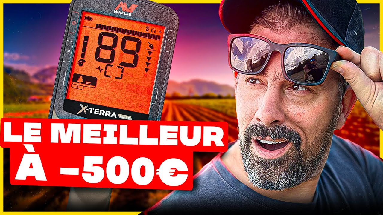 Détecteur de métaux MINELAB XTerra Elite : le meilleur à -500€ !