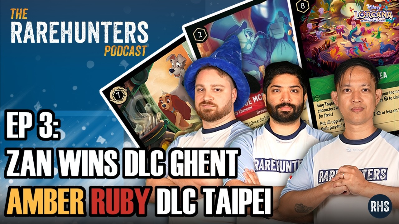 Zan NIEPOKONANY w DLC Ghent - Disney Lorcana - Podcast Rarehunters Ep3