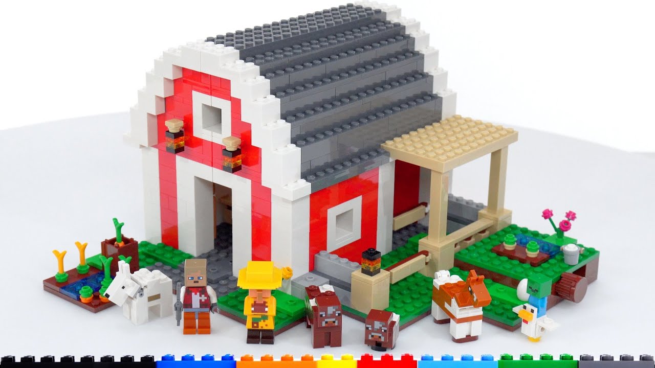 LEGO Minecraft: The Red Barn 21187 reviewed! Well-designed even if you don't play the game