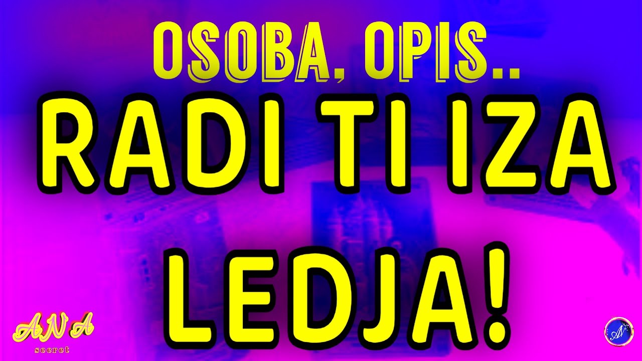 RADI TI IZA LEDJA! KO, OPIS.. 