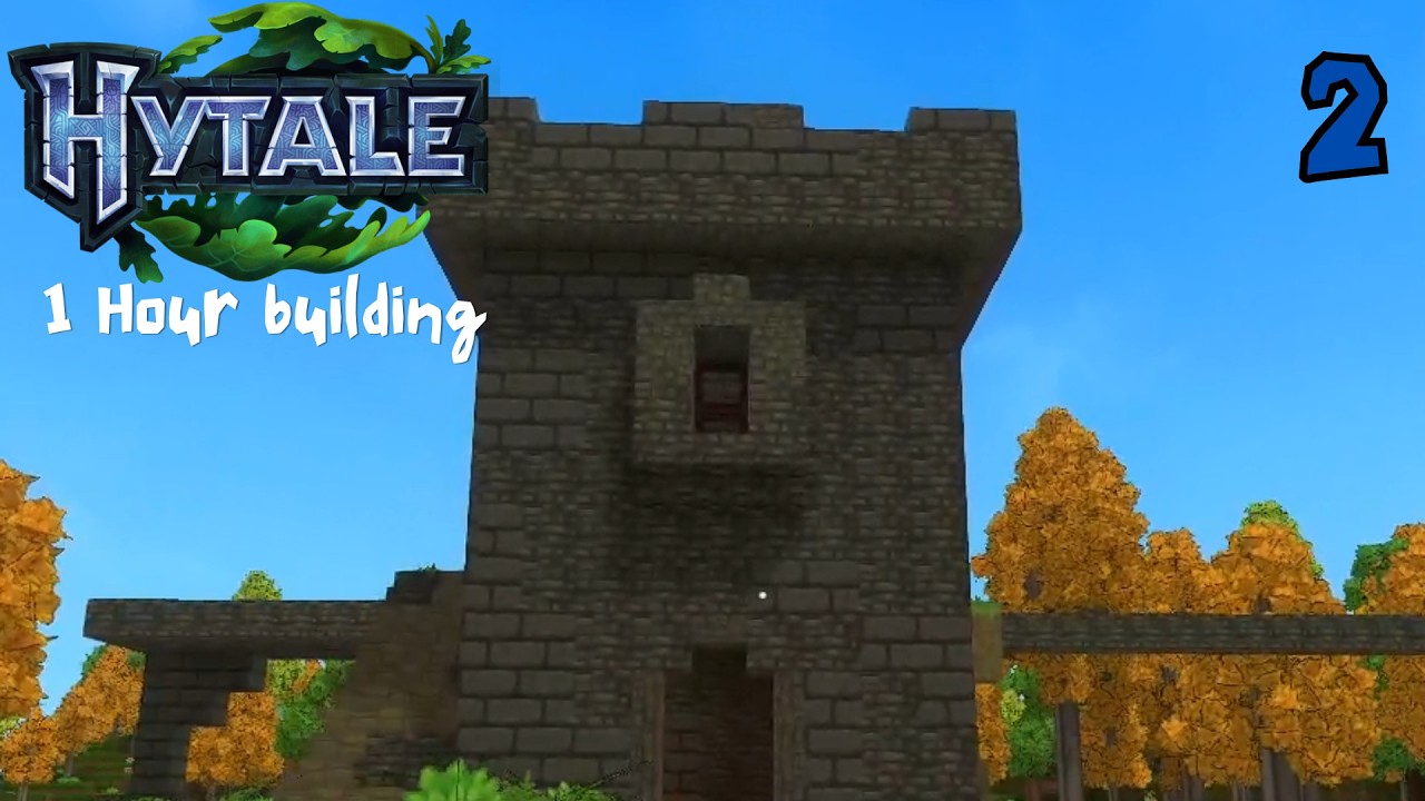 Ep. 2 Hytale Survival Building, (Im learning how to build)