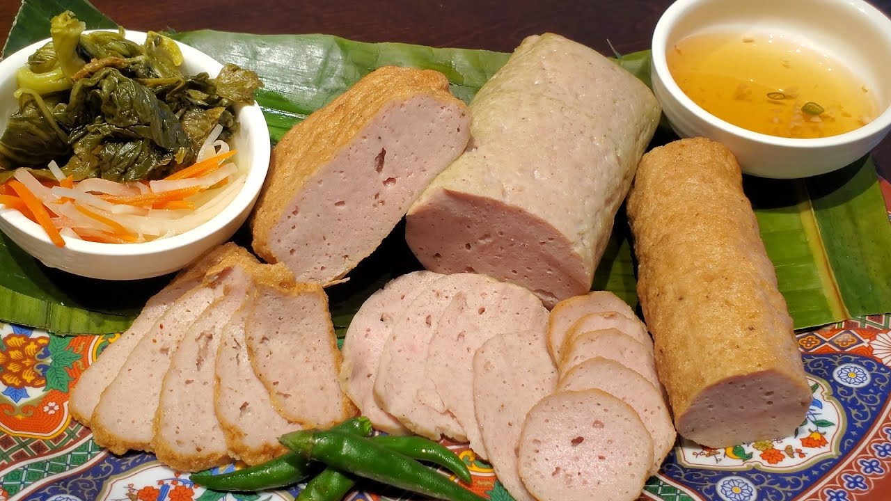 Cha Lua, Cha Chien Vietnamese Mortadella Part 1 of a Vietnamese Charcuterie Series #vietnamesefood