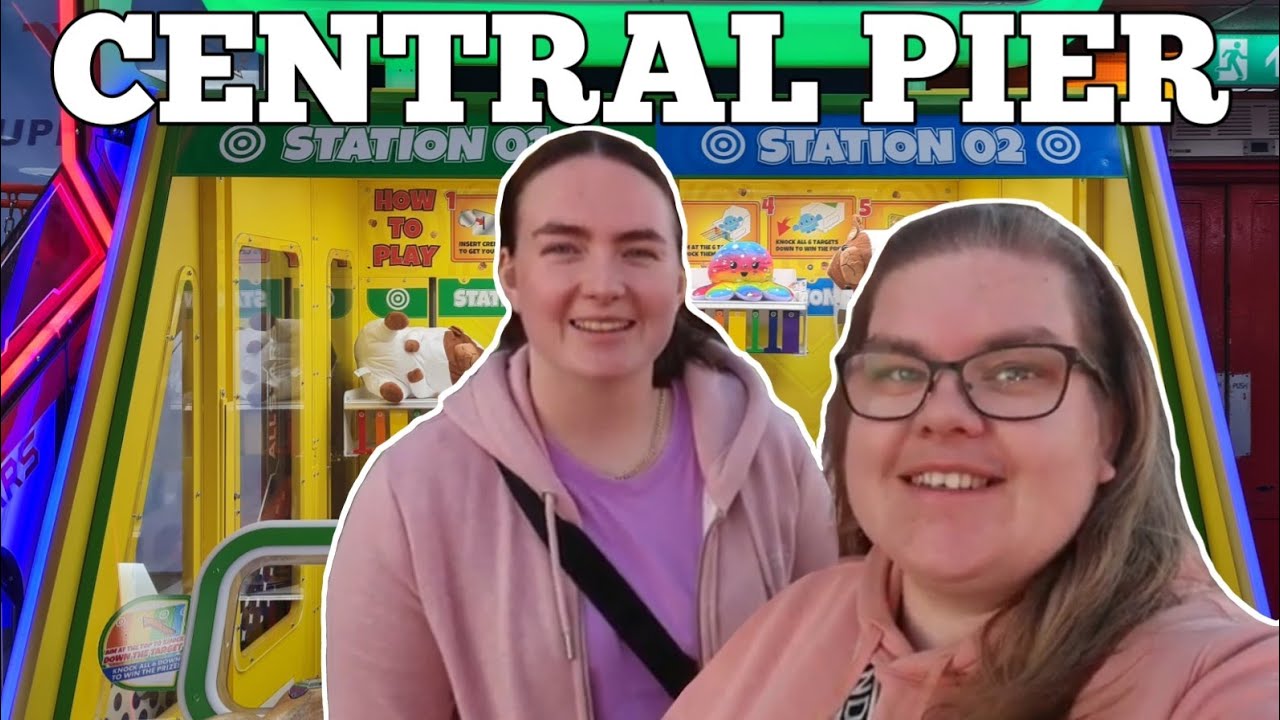 CENTRAL PIER ARCADES BLACKPOOL