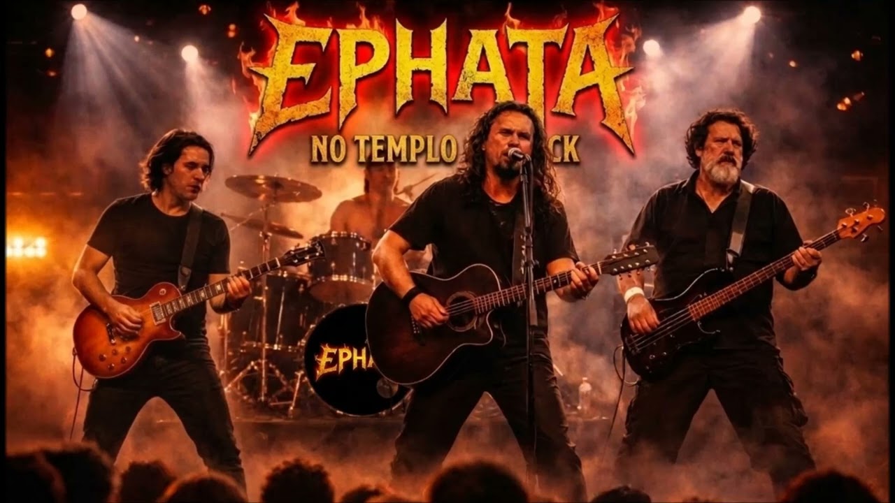 EPHATA NO TEMPLO DO ROCK #hardrock #heavymetal #rockalternativo #rock #musica #inscreva