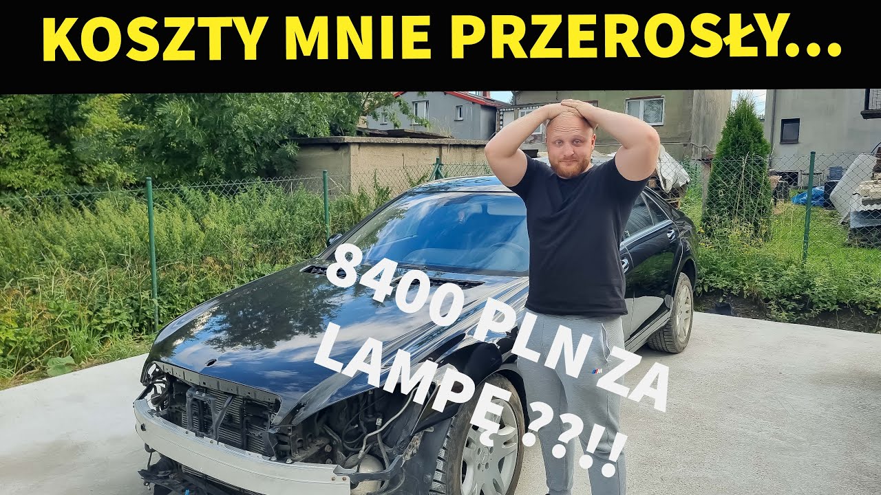 Naprawa Mercedesa S500 W221| 10 000 PLN  za części ???!!!