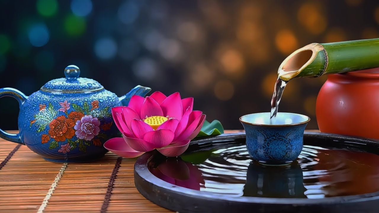 Beautiful Relaxing Music & Water Sounds 🌿 Stress Relief Music for Meditation, Peace & Deep Calm