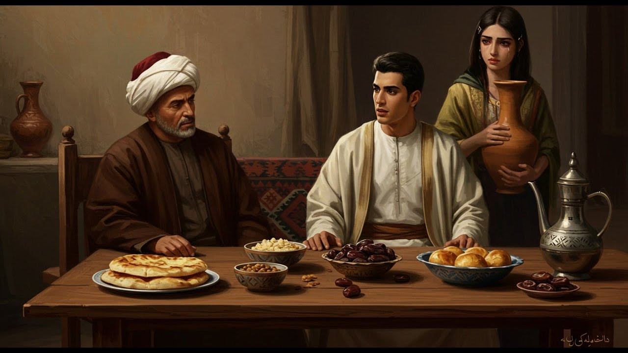 #حكايه الرجل الذي لم يعدل بين ولده و ابنته و الزمن جعله يندم😭