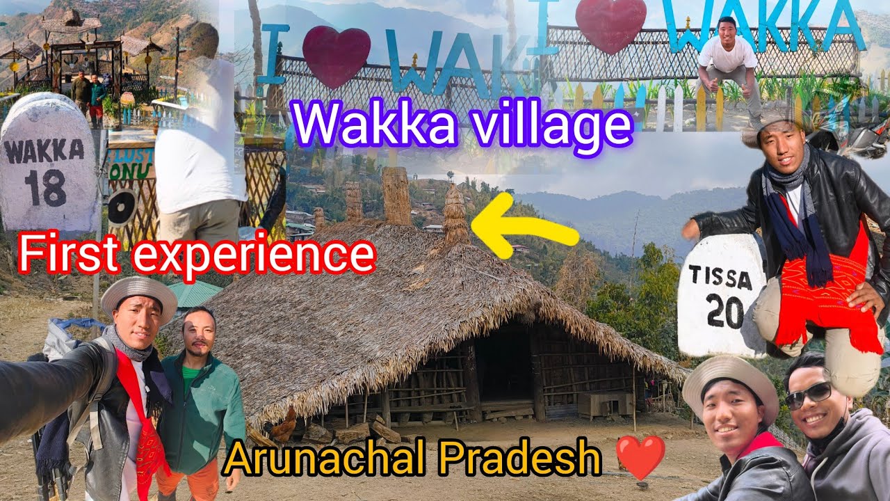 Wakka village Arunachal Pradesh ❤️  @PhogingPansa #wakkavillage #arunachalpradesh 
