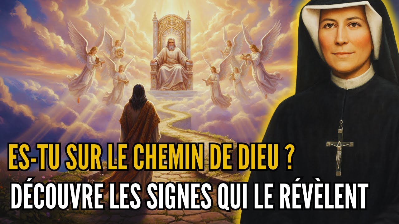 Sainte Faustine révèle : 8 signes que tu es sur le chemin de Dieu — sans même t’en rendre compte