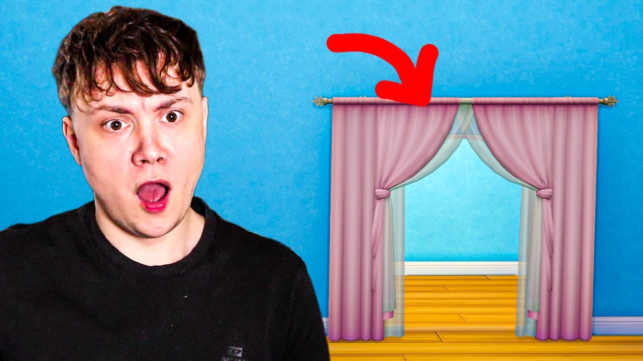 Тестирование вирусных хаков для Sims 4 в TikTok.