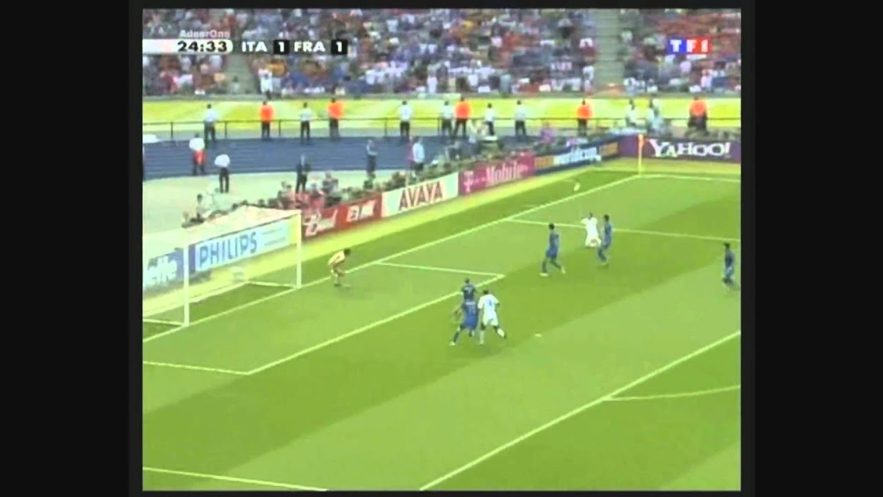 Italie - France, finale coupe du monde 2006 (point de vue français)